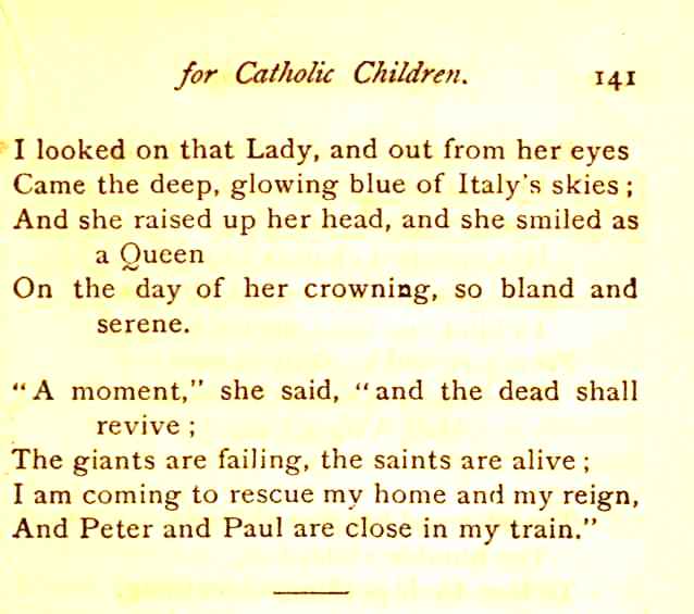 Hymns and Songs for Catholic Children p141